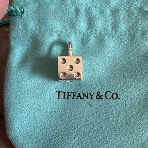 Tiffany & Co. Sterling Silver Charm / Dice Lock